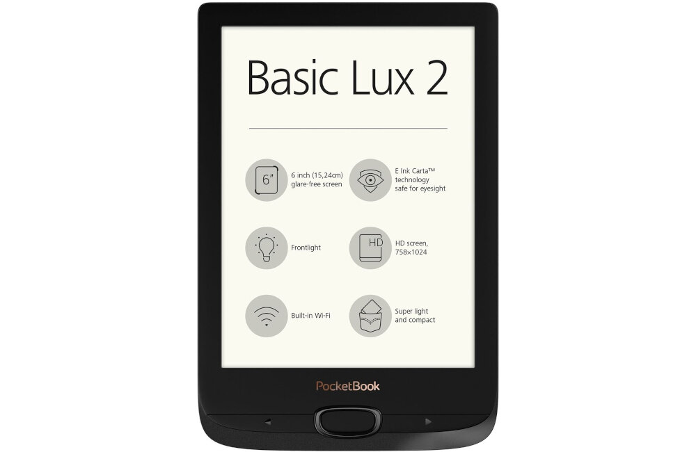 EBOOK READER POCKETBOOK 616 BASIC LUX 2 CZARNY
