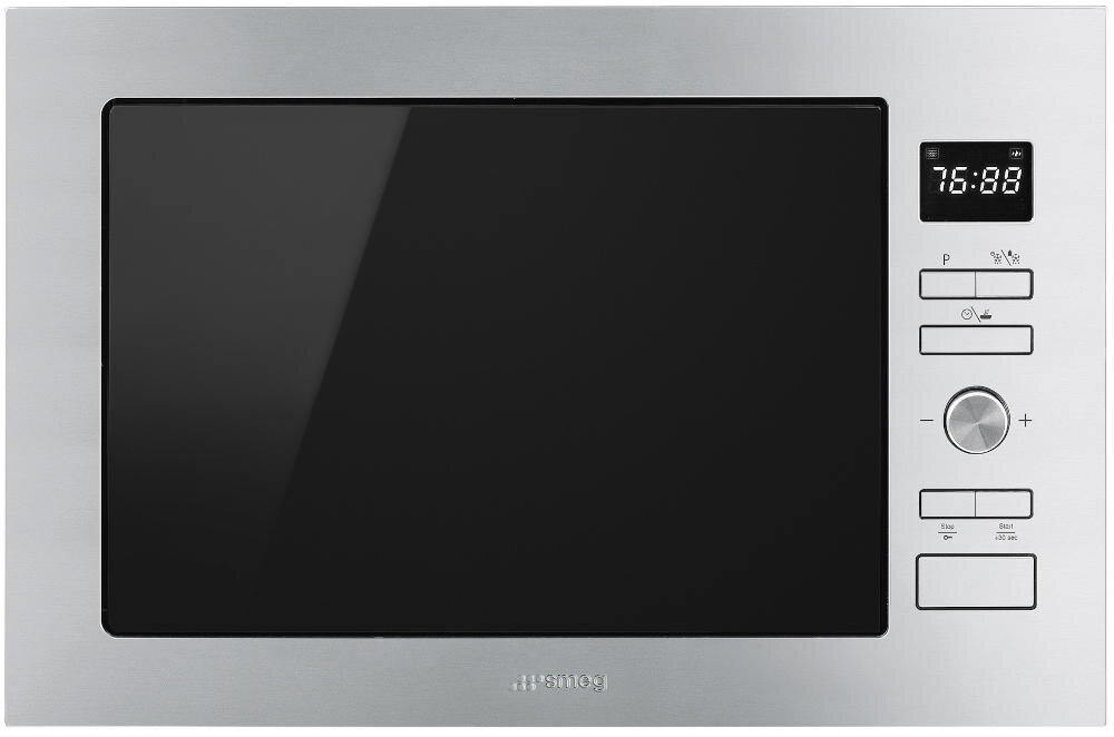 SMEG FMI425X kuchenka mikrofalowa przygotowywanie posiłki podgrzewanie