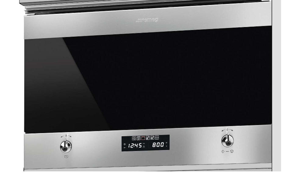 SMEG MP322X1 kuchenka mikrofalowa przygotowywanie posiłki podgrzewanie