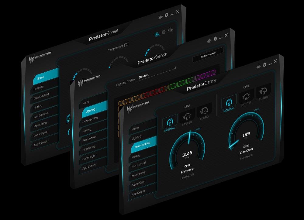 Laptop ACER Predator Helios 500  - PredatorSense 