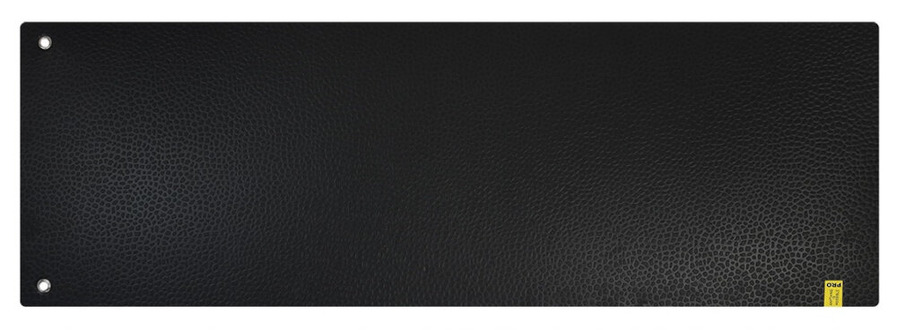 Mata HMS MFK03 Zielono-czarny antyposlizgowa powloka bezpieczny trenng mata nie slizga sie stabilna podstawa wymiary 180 x 60 cm grubosc 1,5 cm miekka amortyzacja ochrona stawow