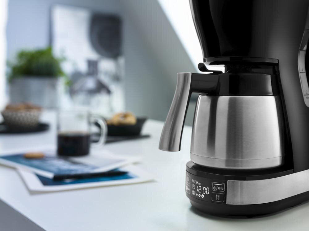 Ekspres DELONGHI ICM16731 Łatwy w obsłudze panel kontrolny wyswietlacz 4 przyciski