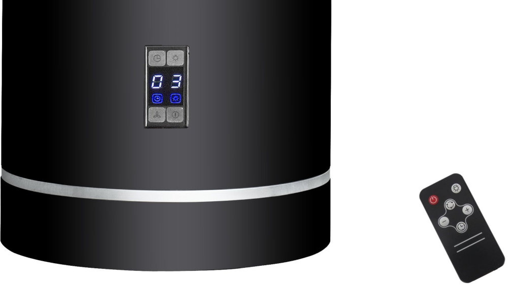 Okap VDB DBO Czarny - Sterowanie