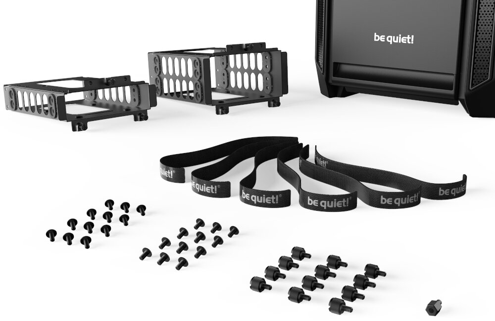 OBUDOWA PC BE QUIET SILENT BASE 601 zestaw montażowy obudowa PC