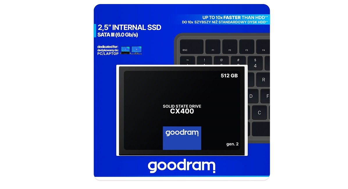 Dysk GOODRAM CX400 Kompaktowy