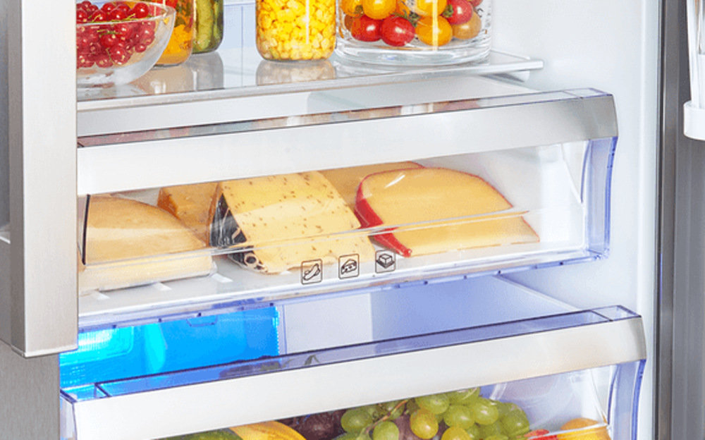 Lodówka BEKO RCNA366I30W - Pojemnik na nabiał