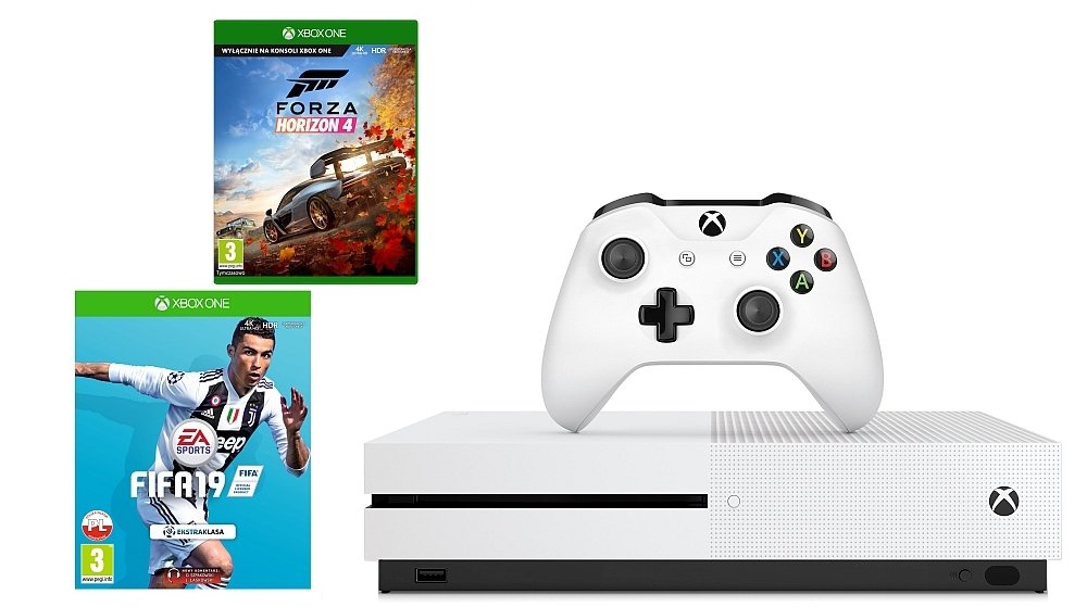 Konsola MICROSOFT XBOX ONE s gra w zestawie