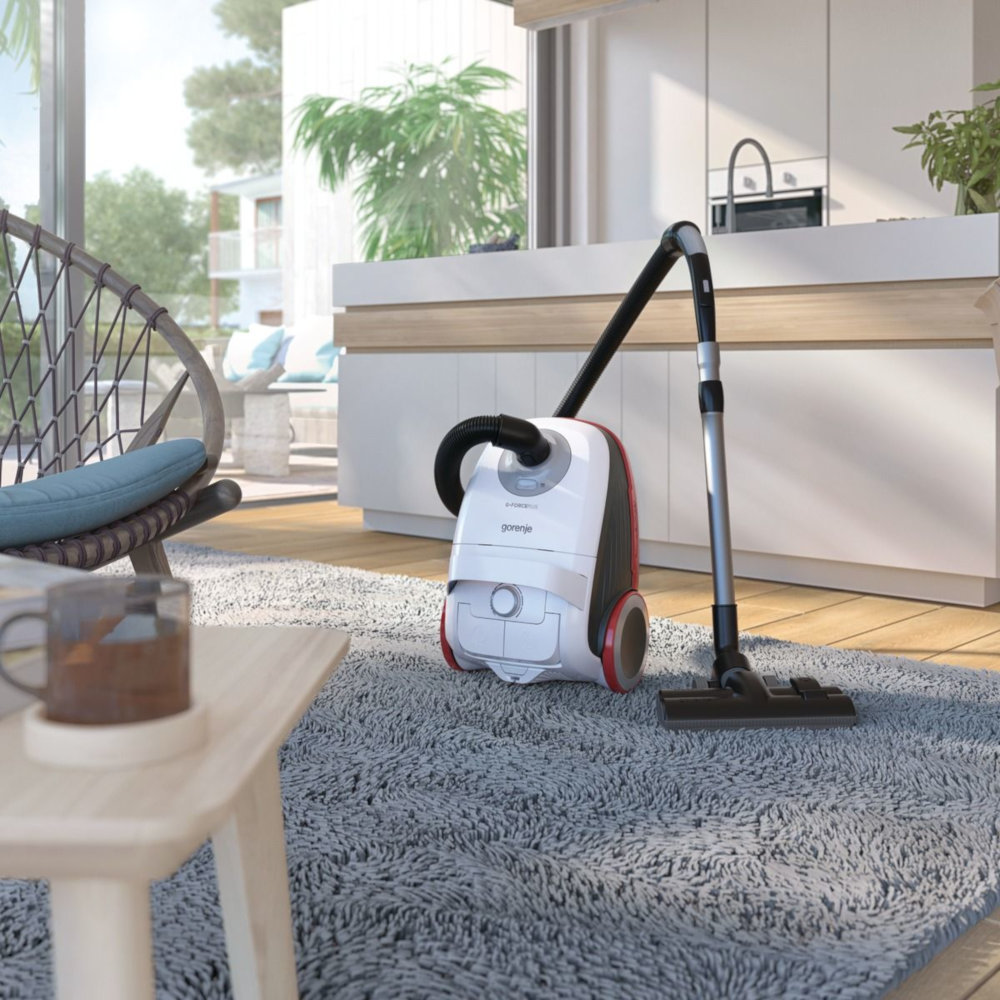 odkurzacz gorenje czerwony filtr
