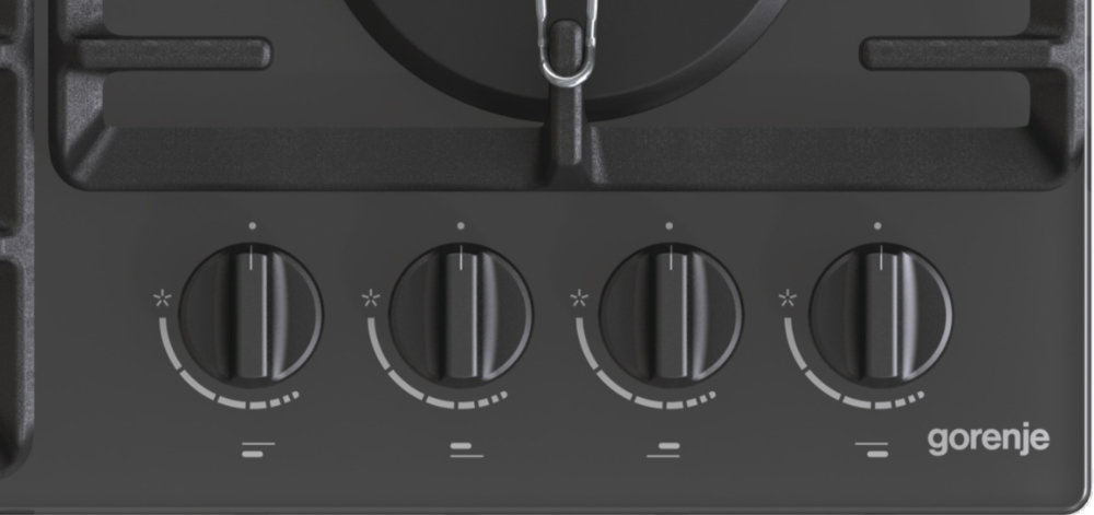 Płyta gazowa GORENJE GT6D41B - Włączanie jedną ręką