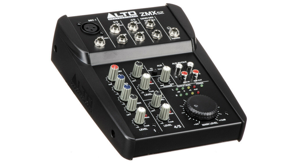 Kontroler DJ ALTO ZMX52  - wymiary