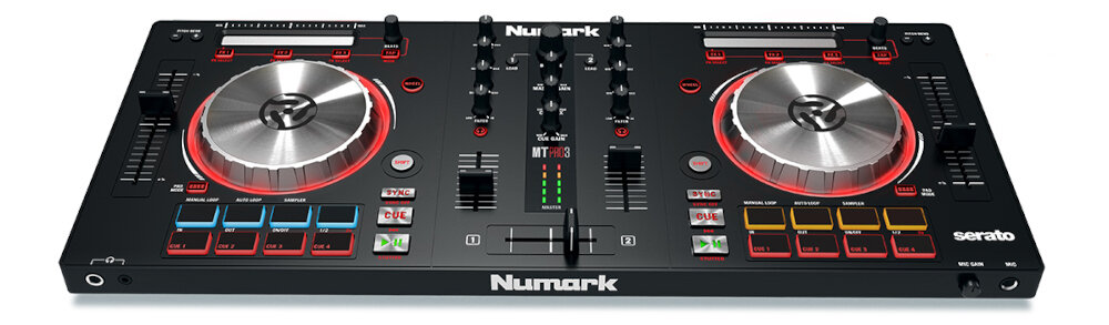 Kontroler DJ NUMARK Mixtrack Pro 3 - wyświetlacz
