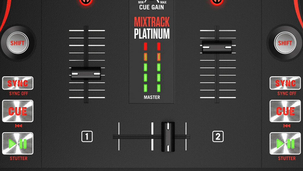 Kontroler DJ NUMARK Mixtrack Platinum - suwak