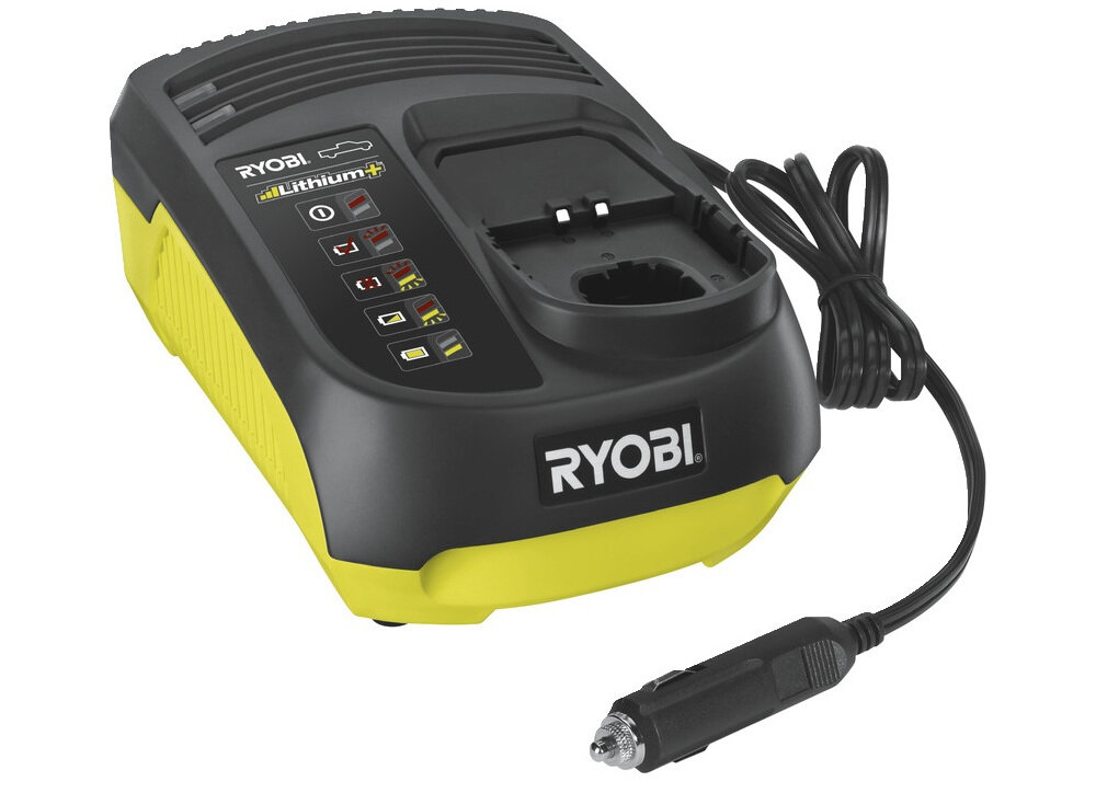 Ładowarka RYOBI RC18118C wskaźniki diodowe inteligentny system monitoringu maksymalna trwałość