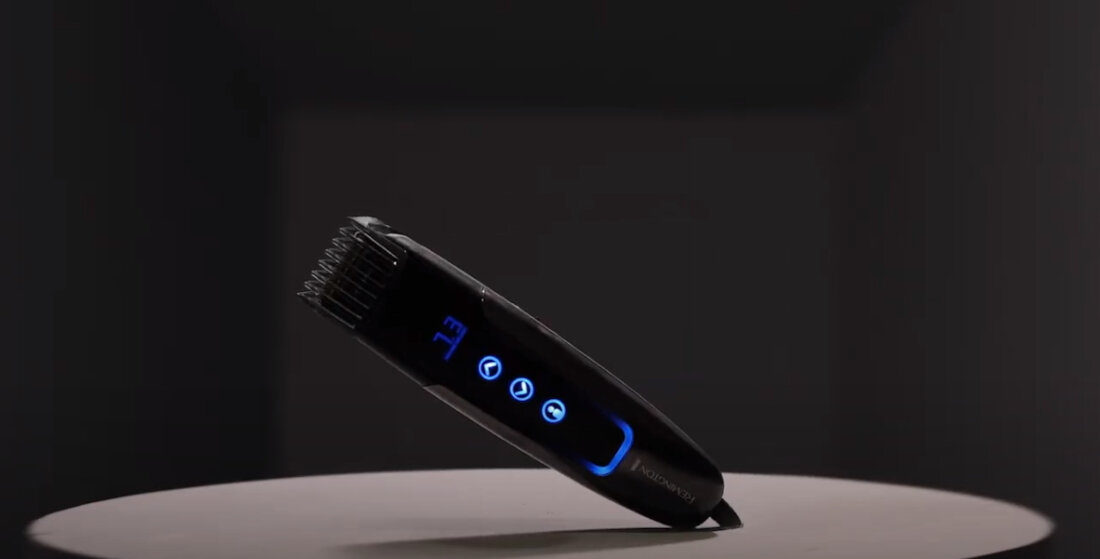 Trymer REMINGTON TouchTech MB4700 Cyfrowy interfejs z ekranem dotykowym regulacja ustawienia Technologia GroomMotion