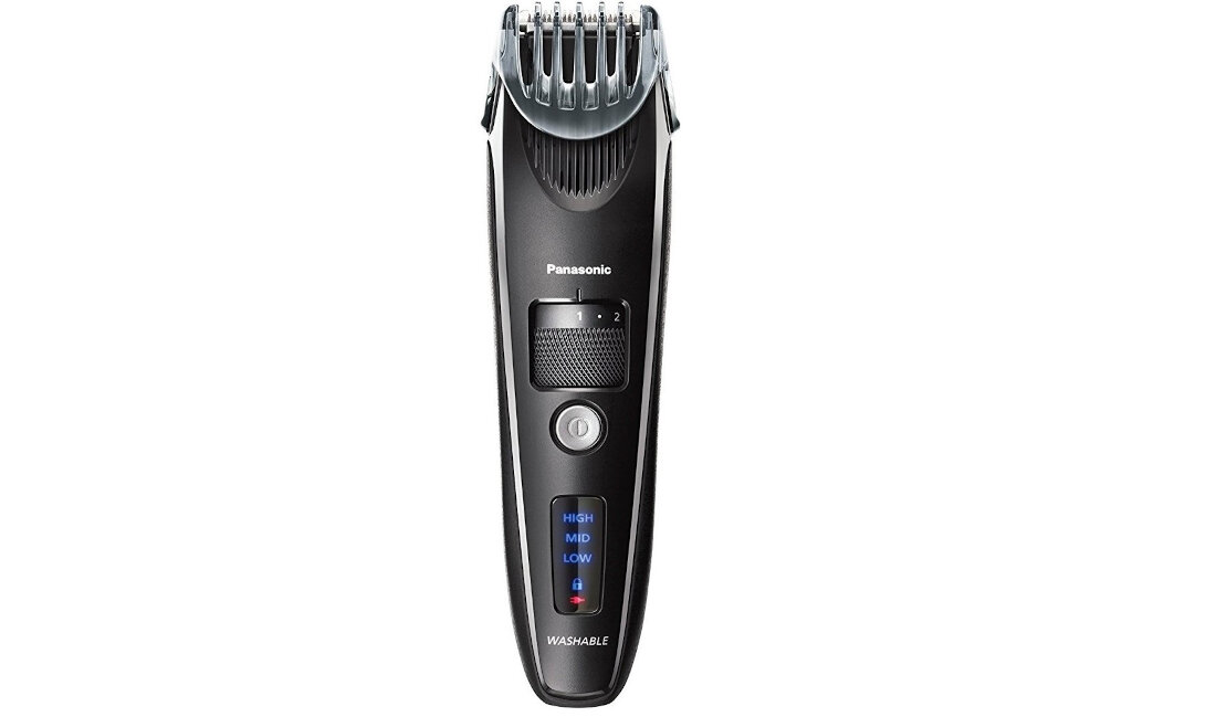 Trymer PANASONIC ER-SB40-K803 latwe sterowanie zakrzywiony uchwyt wygoda i precyzja przycinania