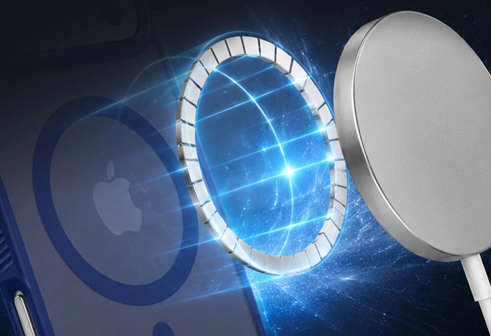 Etui kompatybilne z bezprzewodowym ładowaniem MagSafe