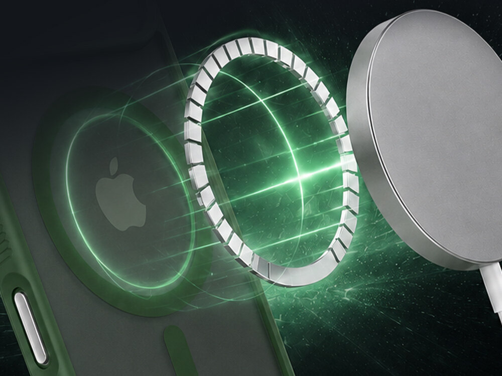 Etui kompatybilne z bezprzewodowym ładowaniem MagSafe