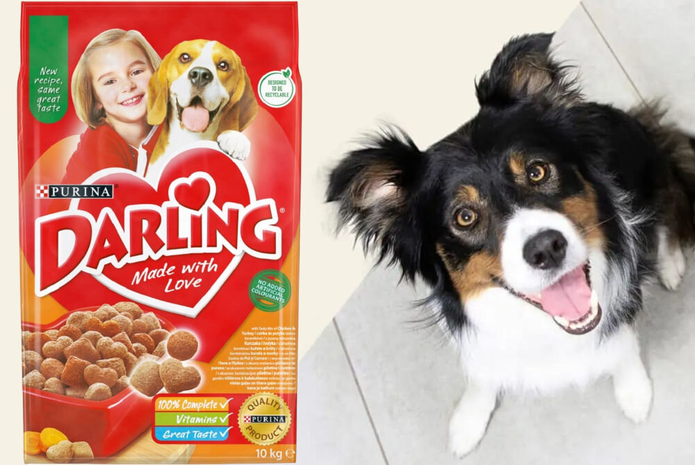 Karma dla psa DARLING Drób 10 kg witaminy zdrowie