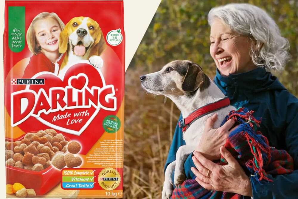 Karma dla psa DARLING Drób 10 kg sklad analiza