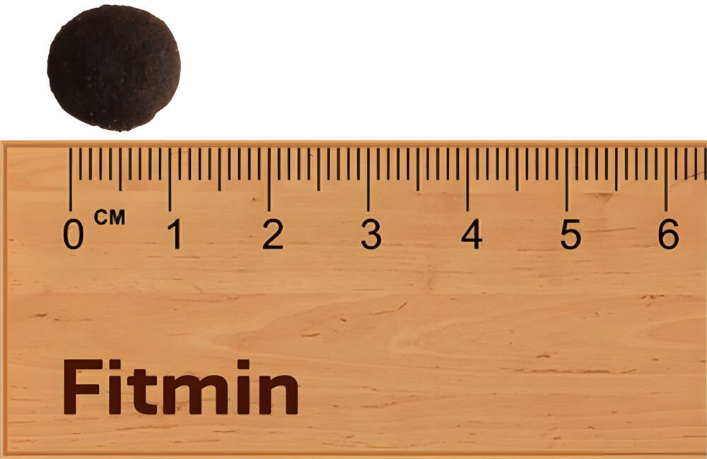 Karma dla kota FITMIN Cat Purity Urinary Indyk 1,5 kg wielkość chrupki około 1 cm na miarce