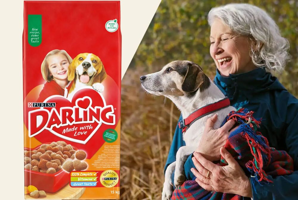 Karma dla psa DARLING Drób 15 kg sklad analiza