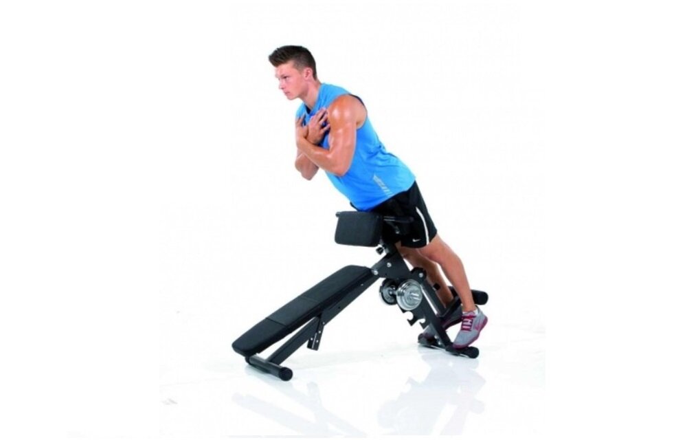 Ławka treningowa FINNLO 3869 regulowane siedzisko maksymalne obciążenie ławki