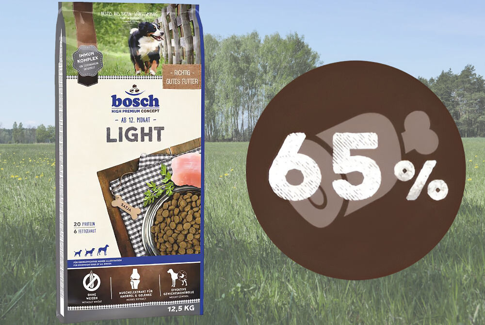 Karma dla psa BOSCH Light Drób 12.5 kg wartościowa karma