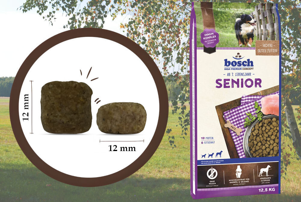 Karma dla psa BOSCH Senior 2.5 kg skład składniki analityczne