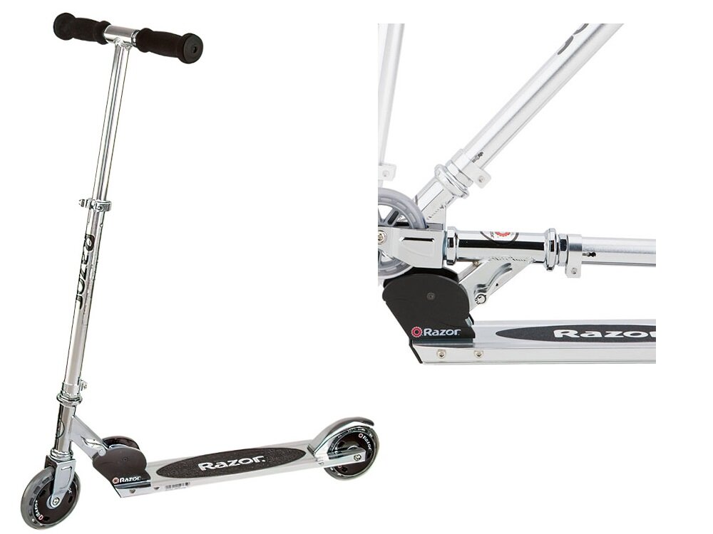 Hulajnoga dla dzieci RAZOR A125 GS Czarny waga 2 kg prosty system składania zajmuje niewiele miejsca