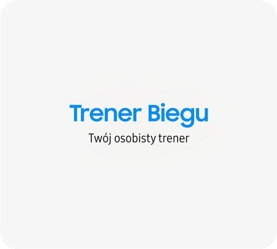 Na obrazie widoczny jest tekst: \'Trener Biegu Twój osobisty trener\'.