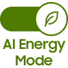 AI Energy Mode: Lodówka z zamrażalnikiem BRB38G705EWW - włącz funkcję niższego zużycia prądu