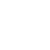 Biały symbol przypominający kwiat bawełny na czarnym tle.