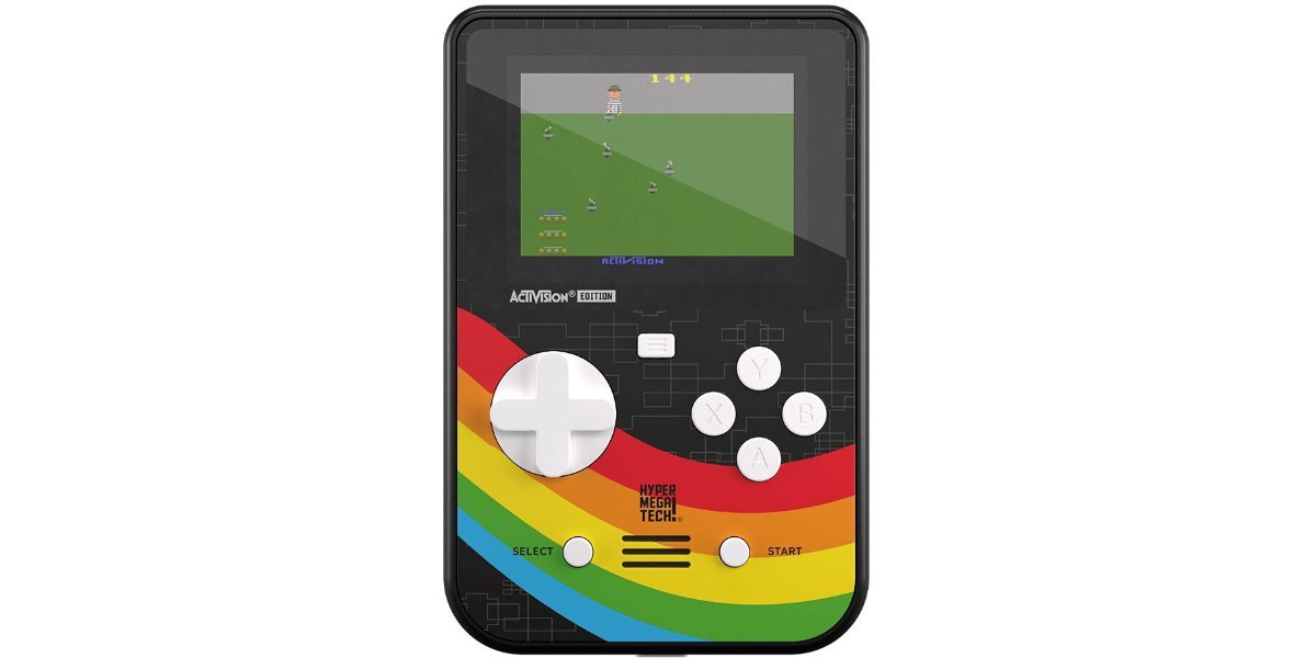 Konsola EVERCADE Hyper Mega Tech Super Pocket na białym tle.