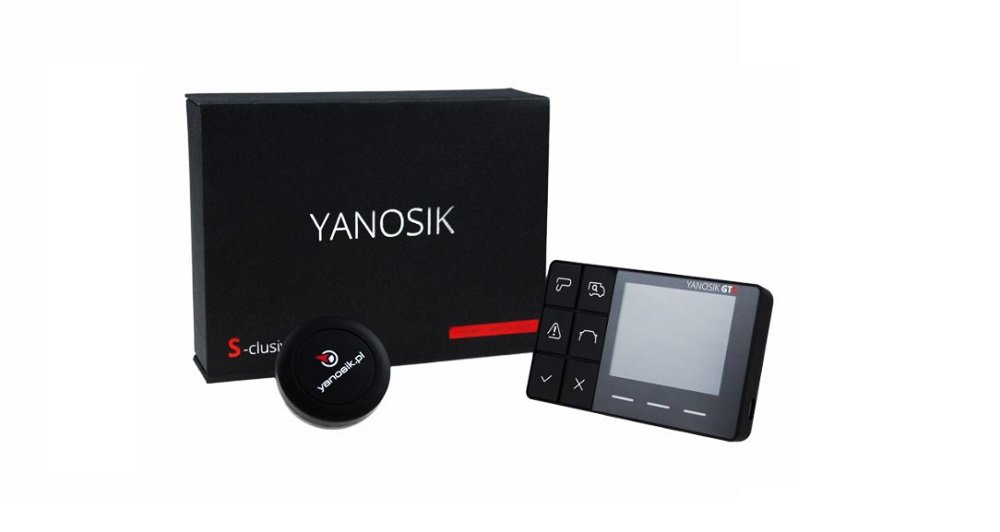 Antyradar YANOSIK S-clusive by GTR widok ogólny front zestaw