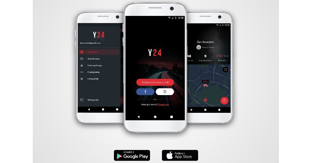 Antyradar YANOSIK S-clusive by GTR widok iOS Android