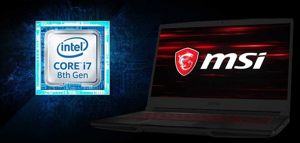 Laptop Gamingowy MSI GF63 - Procesor
