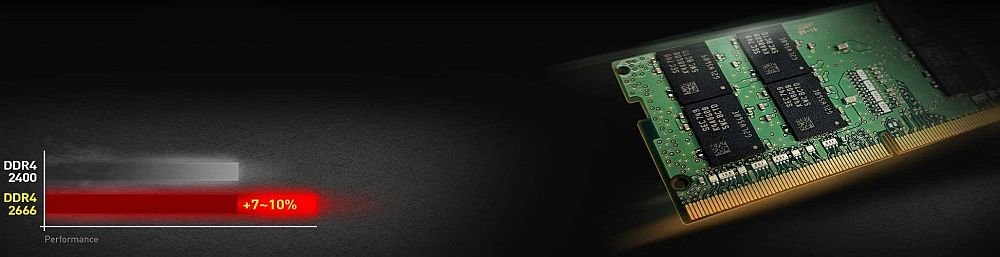 Laptop Gamingowy MSI GF63 - Pamięć DDR4