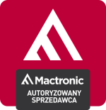 Logo z białym symbolem przypominającym literę \'A\' na czerwonym tle, poniżej czarny napis \'media expert\'.