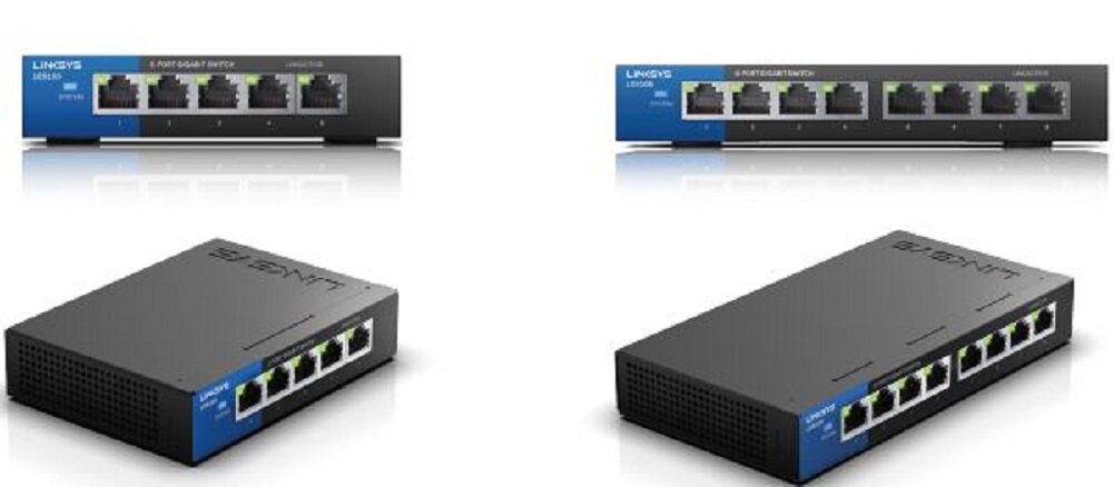 Switch LINKSYS LGS105 - zlacza 