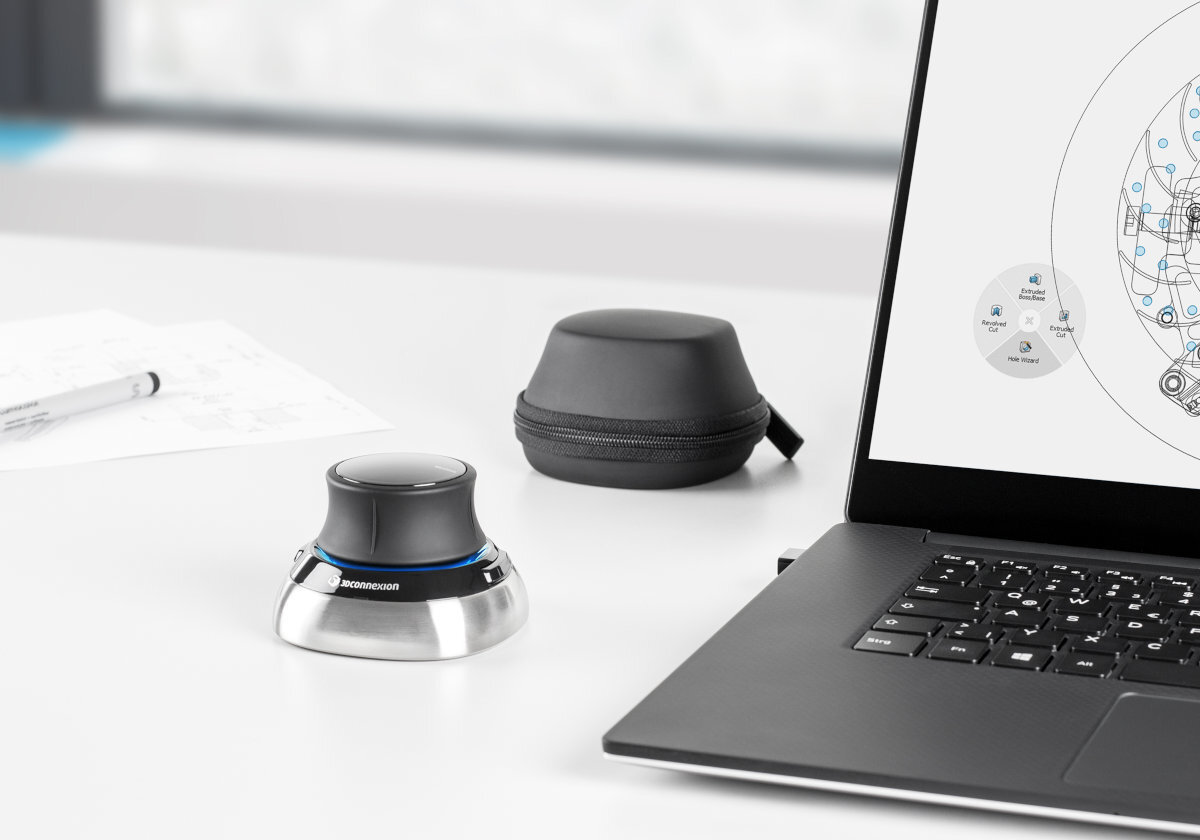 ETUI 3DCONNEXION DLA SPACEMOUSE COMPACT dluzsza zywotnosc narzedzia