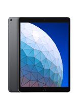 Na obrazie widoczny jest tablet z dużym ekranem, na którym wyświetlany jest wzór geometryczny w odcieniach bieli i niebieskiego. Obudowa tabletu ma ciemny kolor.
