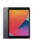Na obrazie widoczny jest tablet z dużym ekranem, na którym wyświetlany jest kolorowy gradient. Obok znajduje się drugi tablet, pokazujący jego tylną część w ciemnym kolorze.