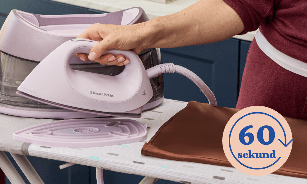 Generator pary RUSSELL HOBBS Fabric Luxe 28570-56 zdjęcie lifestyle Szybka gotowość