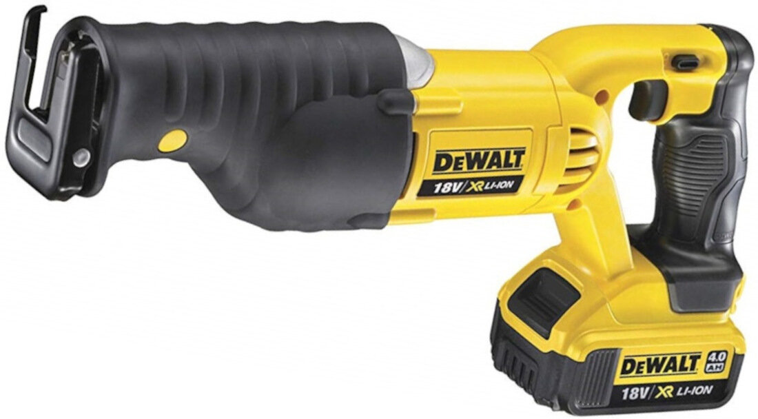 Piła szablasta DEWALT DCS380M2-QW wytrzymaly i efektywny silnik szybkie ciecie 2950 suwow na minute dlugosc skoku 18,6 wydajnosc precyzja