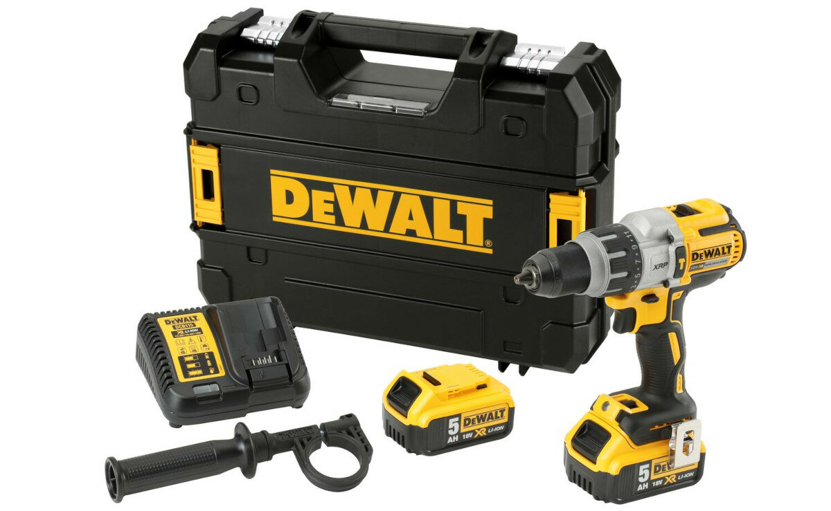 Wiertarko-wkretarka DEWALT DCD996P2 narzedzia XR zawartosc opakowania