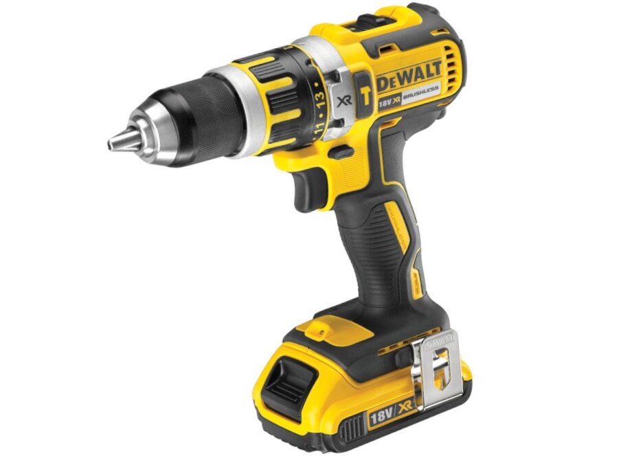 Wiertarko-wkretarka DEWALT DCD795D2 wyposazenie diody LED z funkcja opoznienia wygaszenia