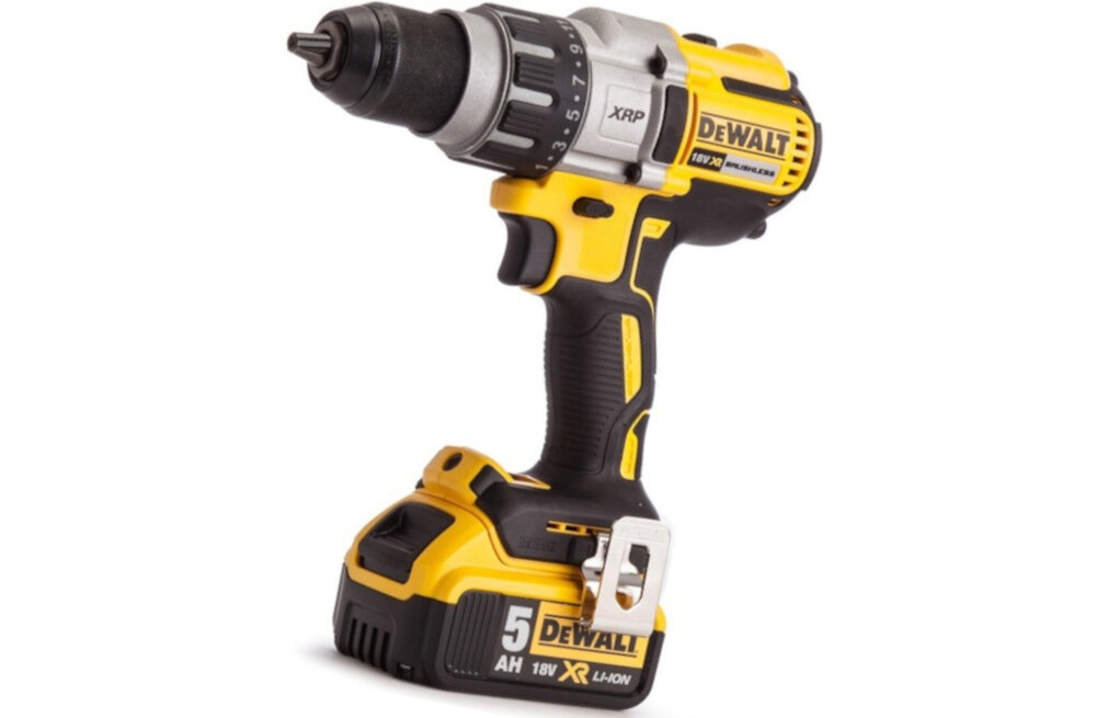 Wiertarko-wkretarka DEWALT DCD991P2-QW szybki montaz i demontaz automatyczna blokada wrzeciona