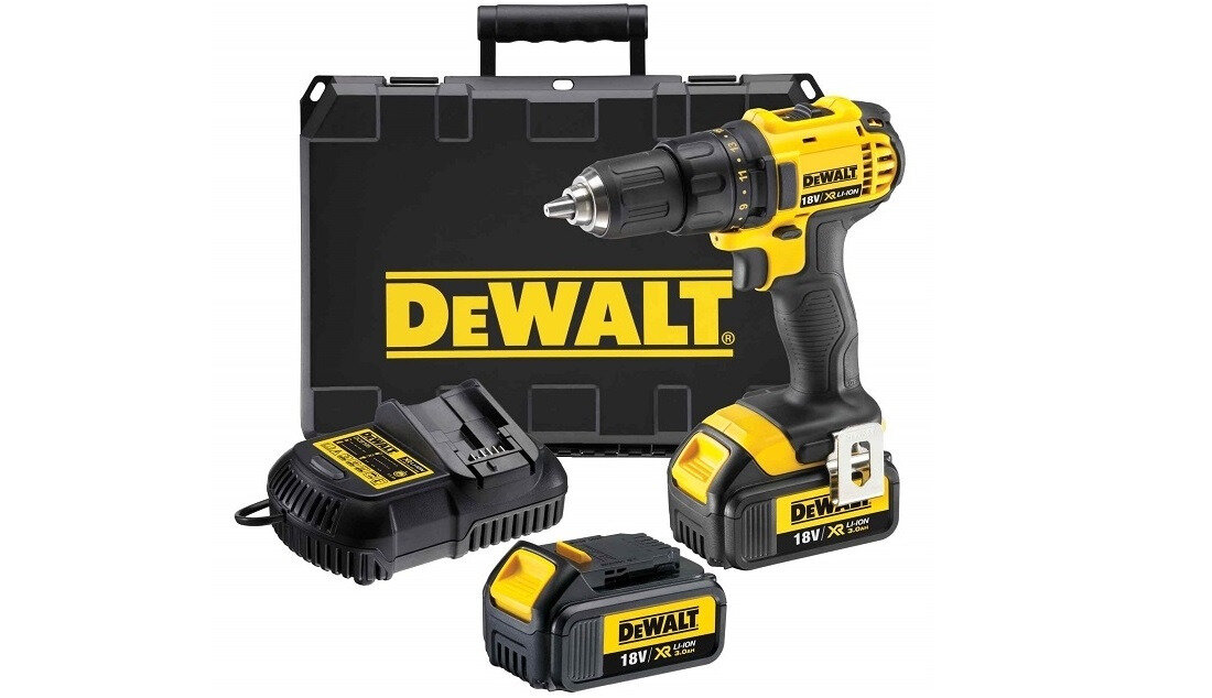 Wiertarko-wkretarka DEWALT DCD780M2 zestaw wyposazenie akcesoria komplet walizka ladowarka