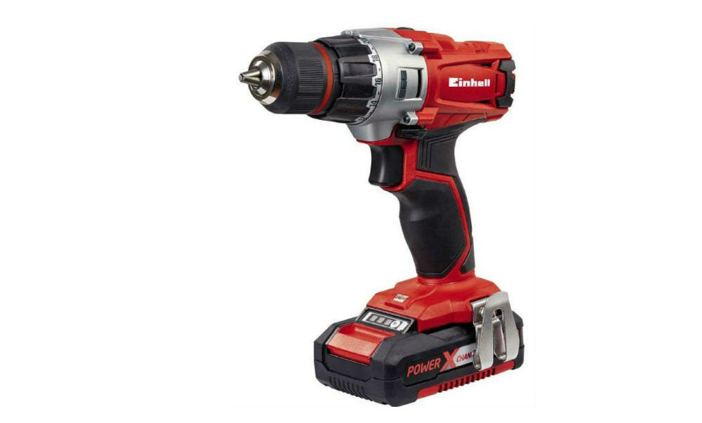 EINHELL-TE-CD18-2-LiKit wiertarko-wkrętarka wiercenie wkręcanie majsterkowicz dom ogród ergonomiczny kształt dłoń