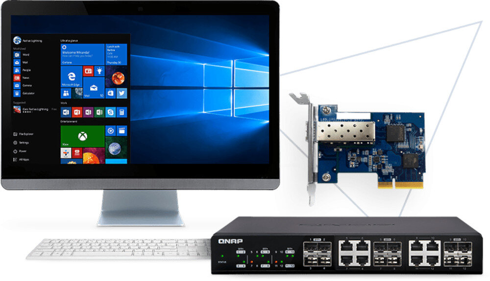 Switch QNAP QSW-1208-8C zastosowanie przeznaczenie